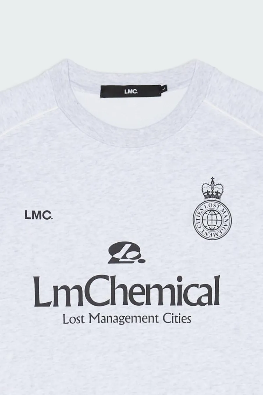CHEMICAL SOCCER SWEATSHIRT - Sweatshirt | Gris*LOST MANAGEMENT CITIES Best