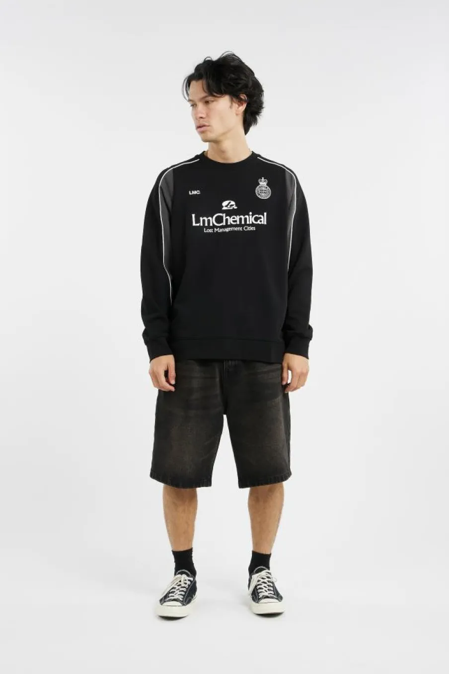 CHEMICAL SOCCER SWEATSHIRT - Sweatshirt |*LOST MANAGEMENT CITIES Best