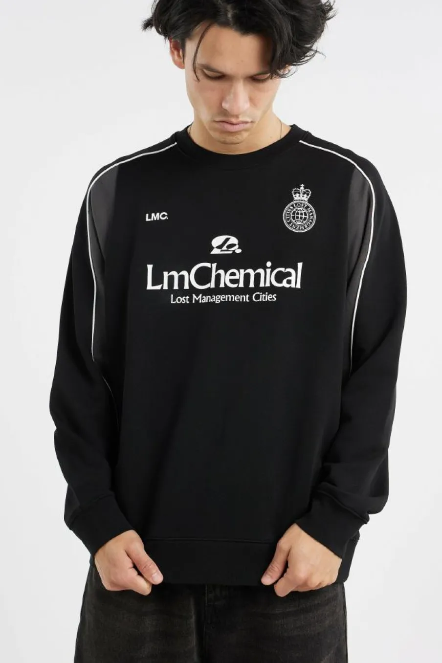 CHEMICAL SOCCER SWEATSHIRT - Sweatshirt |*LOST MANAGEMENT CITIES Best