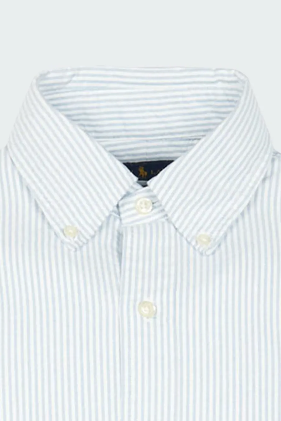 Chemise col américain regular-fit en coton | Bleu*POLO RALPH LAUREN Discount