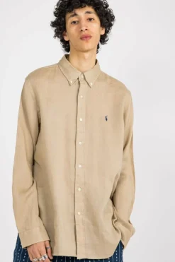 Chemise Custom Fit en lin - Chemise | Beige*POLO RALPH LAUREN Best