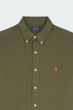 Chemise Custom Fit en lin - Chemise | Kaki*POLO RALPH LAUREN New