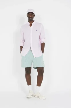 Chemise rayée ajustée en lin - Chemise | Multicolore*POLO RALPH LAUREN