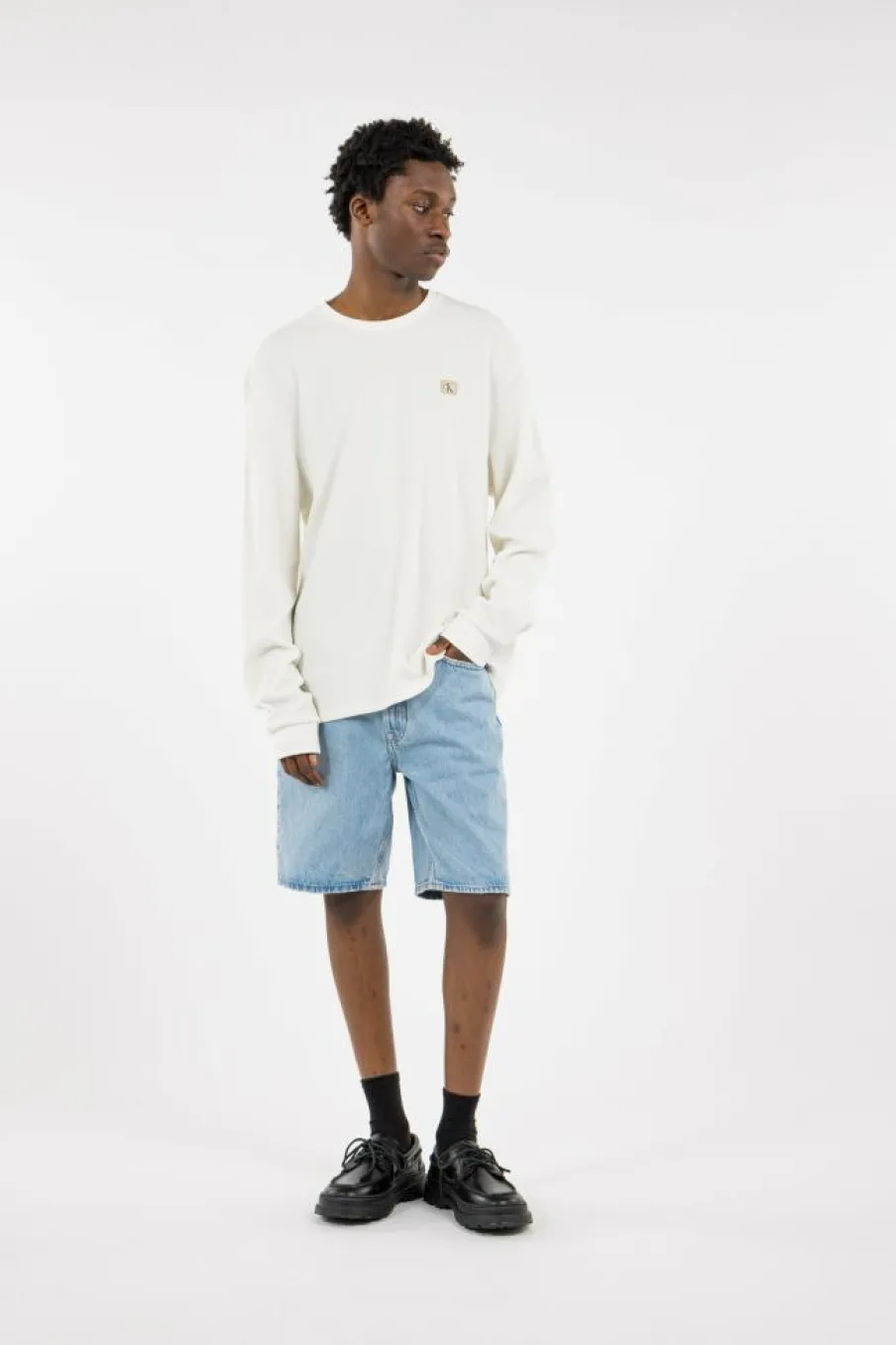 CK LT INDIGO STANDAR - Short | Bleu*CALVIN KLEIN Sale