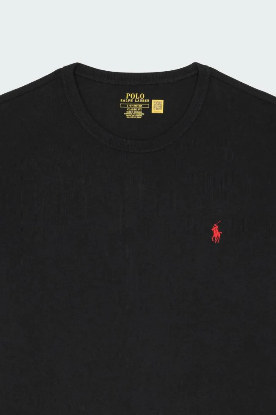 Classic Fit Jersey Long-Sleeve T-Shirt - T-shirt | Noir*POLO RALPH LAUREN