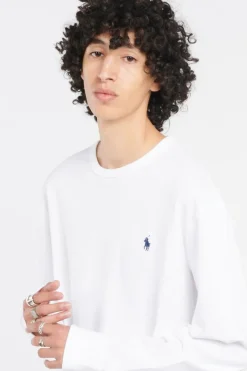 Classic Fit Jersey Long-Sleeve T-Shirt - T-shirt | Blanc*POLO RALPH LAUREN Online