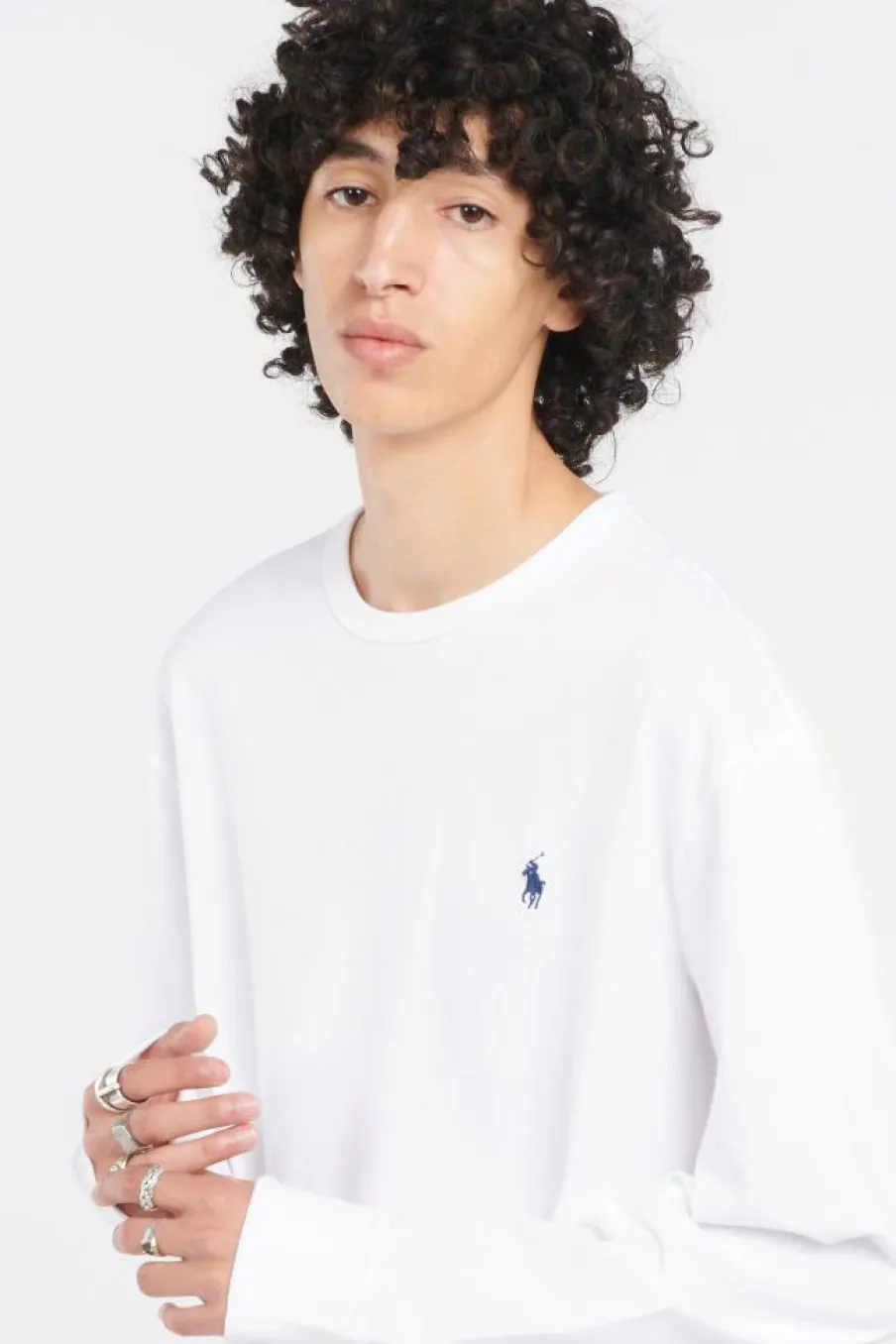 Classic Fit Jersey Long-Sleeve T-Shirt - T-shirt | Blanc*POLO RALPH LAUREN Online