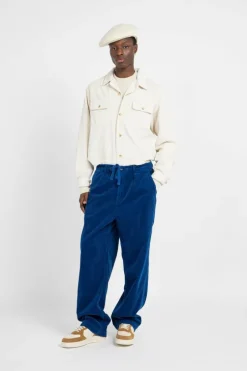 Classic Fit Pleated Corduroy Pant - Pantalon | Bleu*POLO RALPH LAUREN Hot