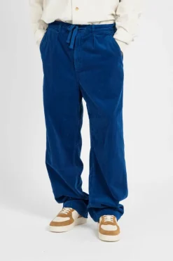 Classic Fit Pleated Corduroy Pant - Pantalon | Bleu*POLO RALPH LAUREN Hot