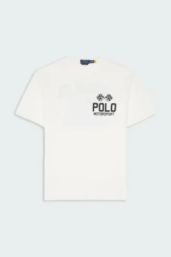 Classic Fit Slub Jersey Graphic T-Shirt - T-shirt | Beige*POLO RALPH LAUREN
