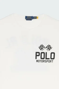 Classic Fit Slub Jersey Graphic T-Shirt - T-shirt | Beige*POLO RALPH LAUREN