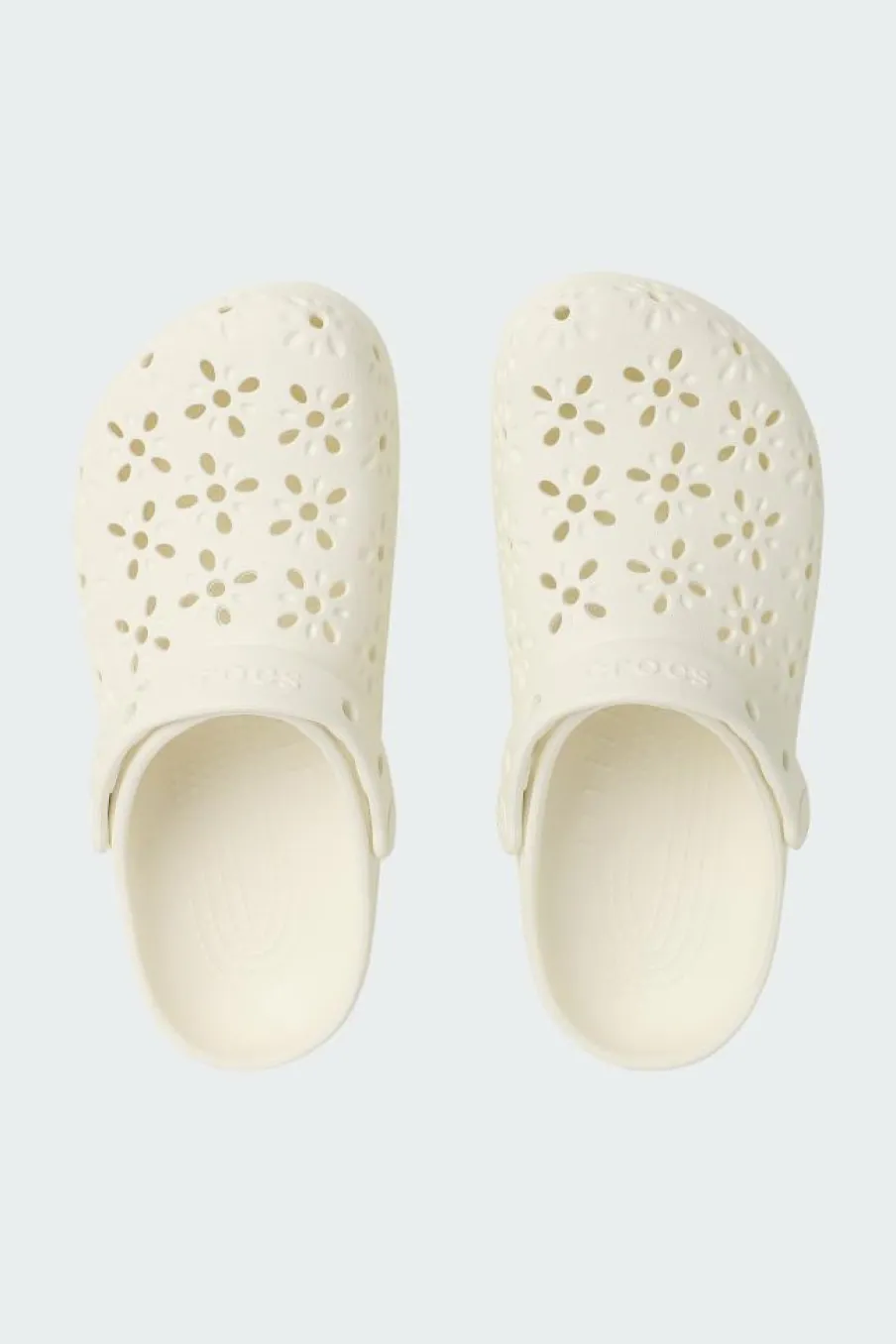 CLASSIC FLORAL CUT OUT CLOG - Sabots | Blanc*CROCS Discount