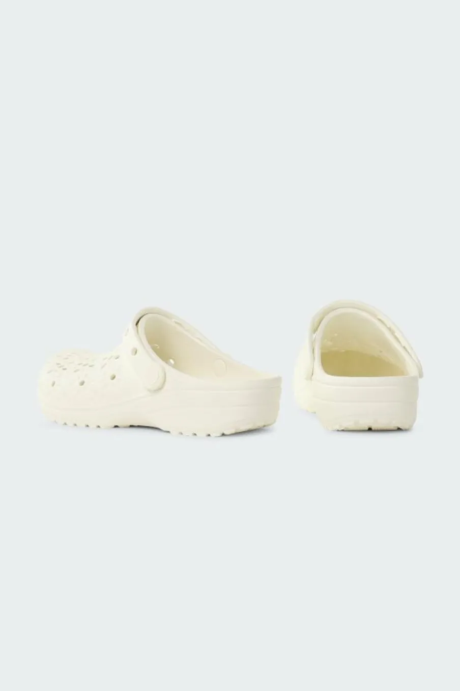 CLASSIC FLORAL CUT OUT CLOG - Sabots | Blanc*CROCS Discount
