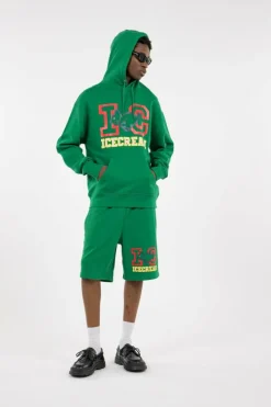COLLEGIATE PUPPY POPOVER - Hoodie | Vert*ICE CREAM Discount