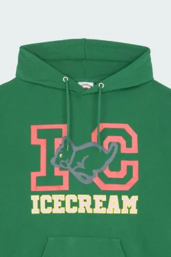 COLLEGIATE PUPPY POPOVER - Hoodie | Vert*ICE CREAM Discount