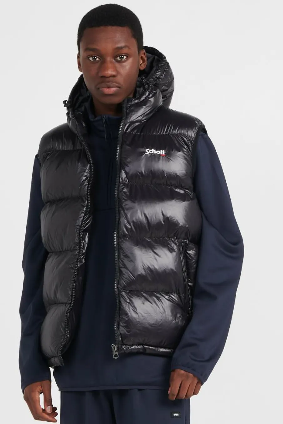 COLUMBUS - Doudoune | Noir*SCHOTT Sale