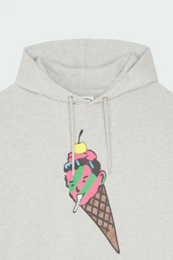 CONE MAN POPOVER - Hoodie | Gris*ICE CREAM Outlet