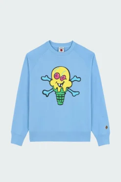 CONES BONES CREW - Sweatshirt | Bleu*ICE CREAM Best