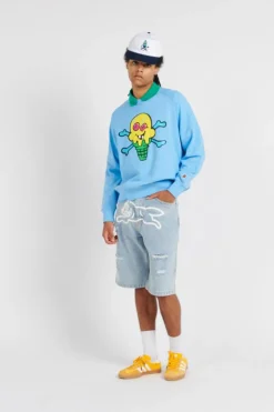 CONES BONES CREW - Sweatshirt | Bleu*ICE CREAM Best