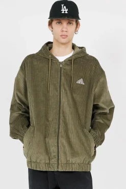 CORD HOODIE - Veste | Vert*ADIDAS