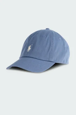 Cotton Chino Ball Cap - Casquette | Bleu*POLO RALPH LAUREN Discount