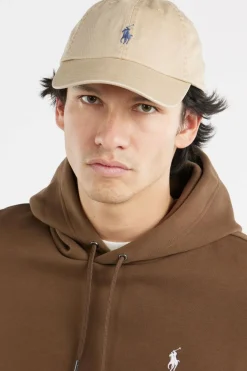 Cotton Chino Ball Cap - Casquette | Beige*POLO RALPH LAUREN Hot