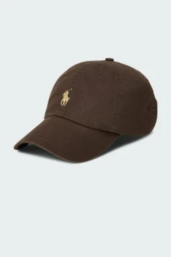 Cotton Chino Ball Cap - Casquette | Marron*POLO RALPH LAUREN Discount