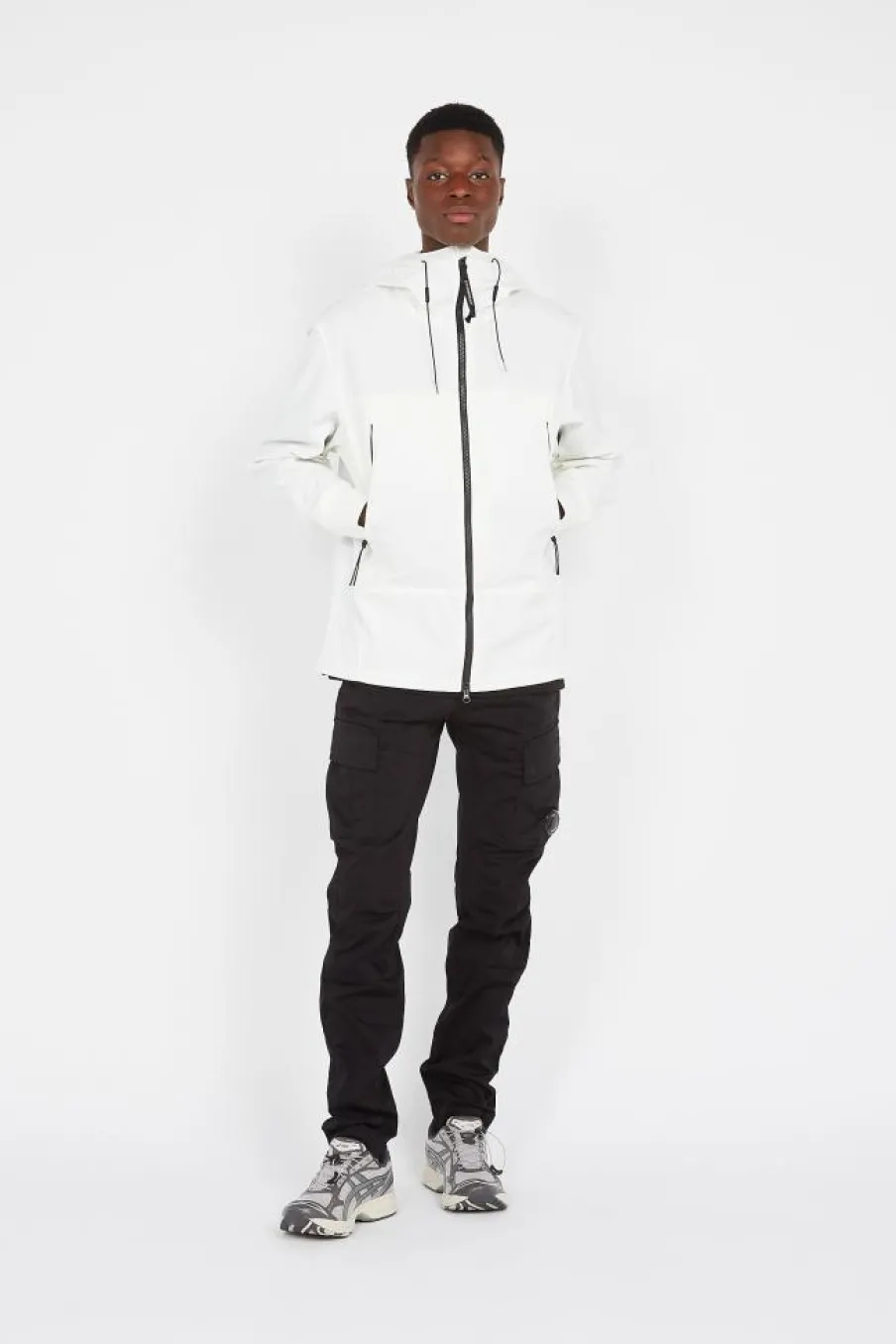 C.P. SHELL-R GOGGLE JACKET - Veste | Blanc*C.P. COMPANY Sale