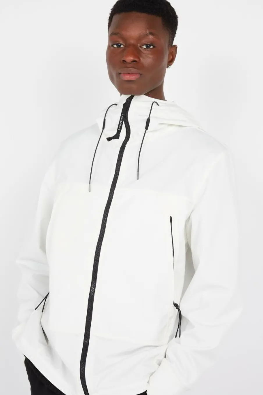 C.P. SHELL-R GOGGLE JACKET - Veste | Blanc*C.P. COMPANY Sale