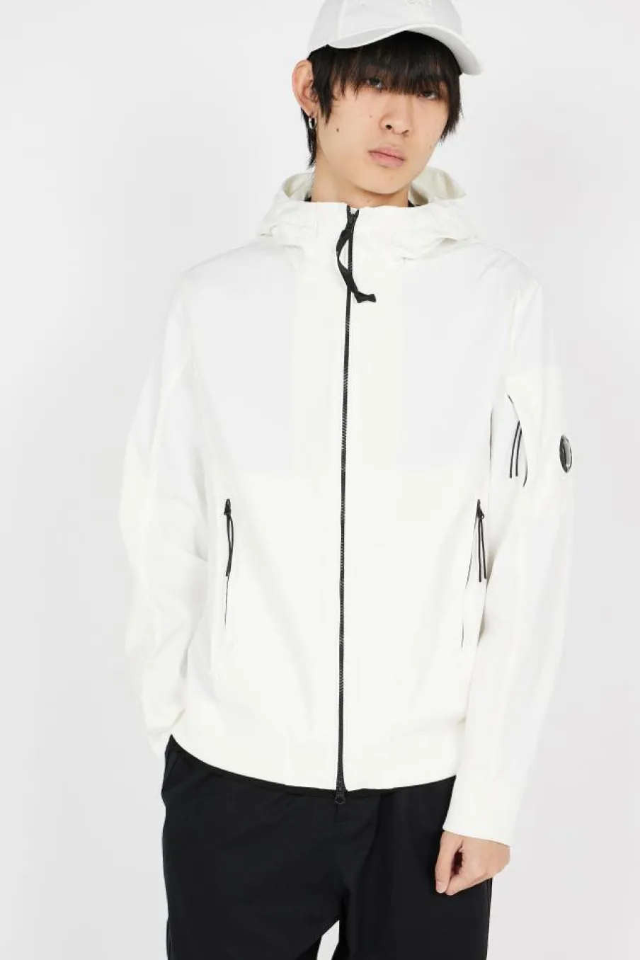 C.P. SHELL-R HOODED JACKET - Veste | Blanc*C.P. COMPANY Clearance