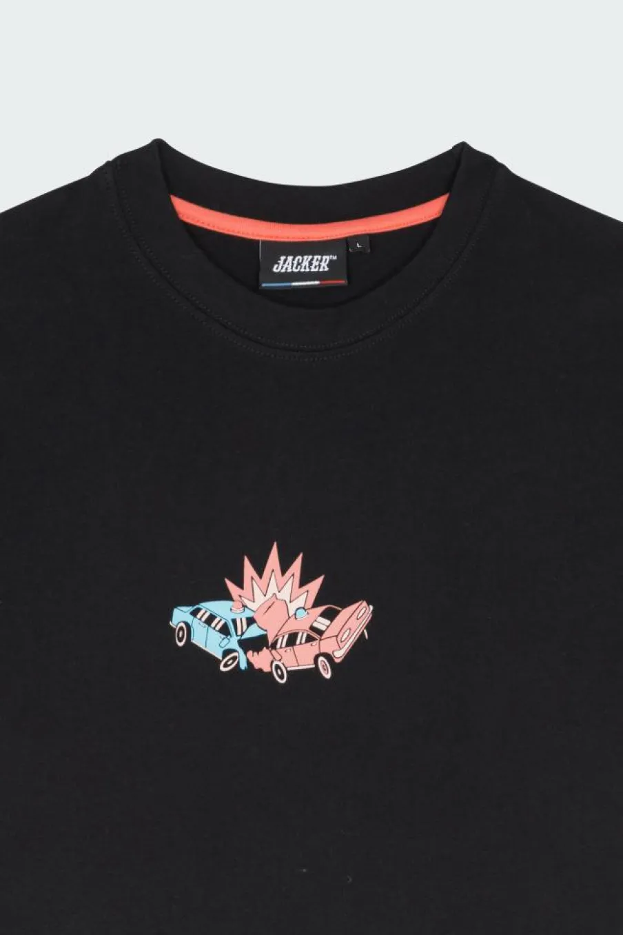 CRASH CAR - T-shirt | Noir*JACKER Clearance