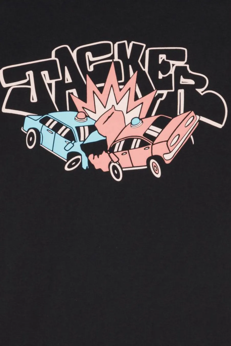 CRASH CAR - T-shirt | Noir*JACKER Clearance