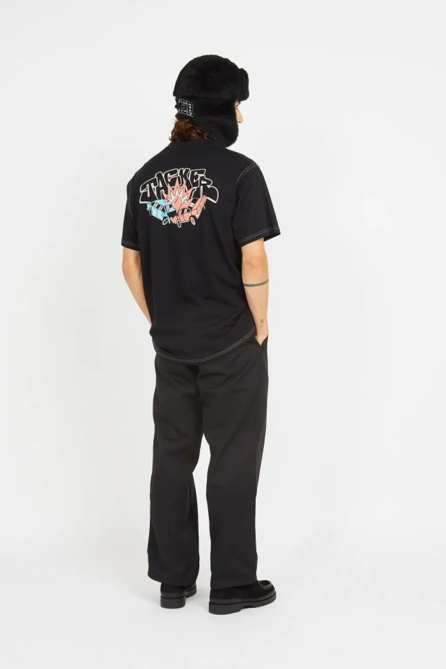 CRASH CAR - T-shirt | Noir*JACKER Clearance