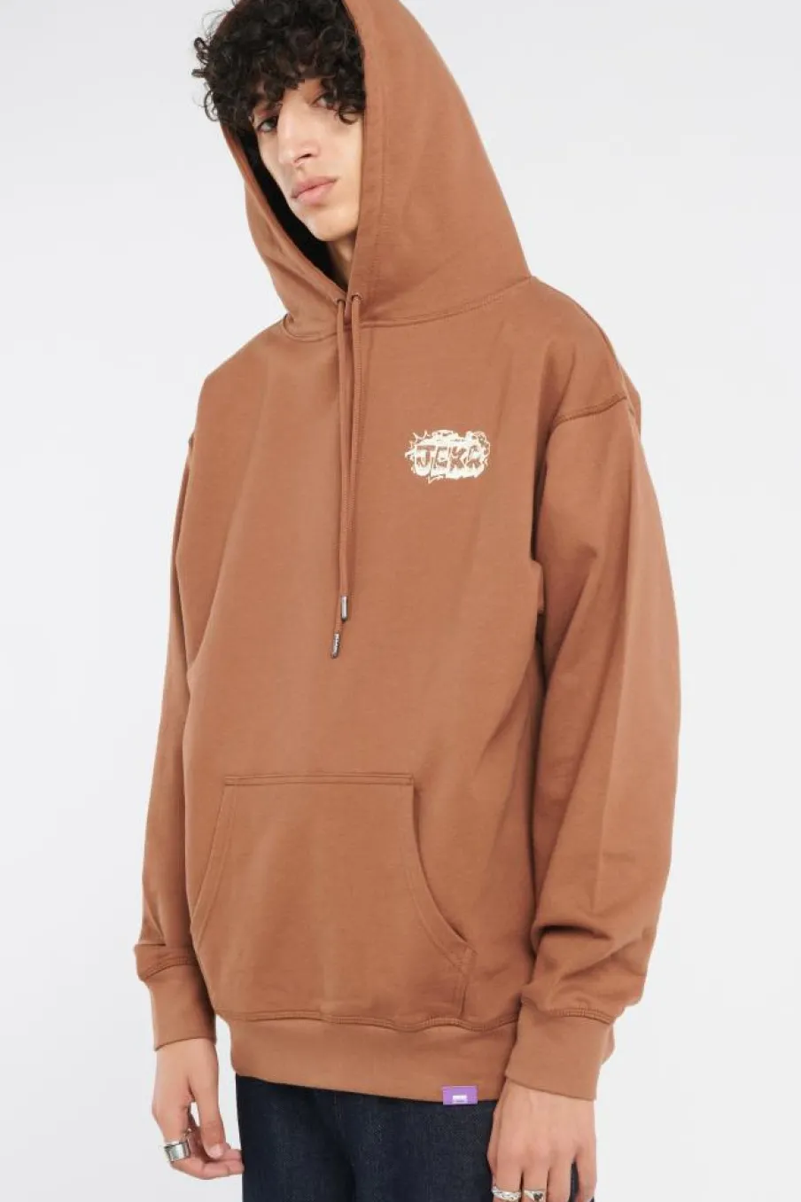 CREAM - Hoodie | Marron*JACKER