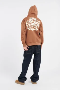 CREAM - Hoodie | Marron*JACKER