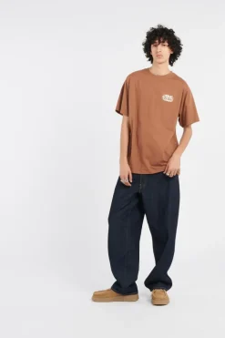 CREAM - T-shirt | Marron*JACKER Discount