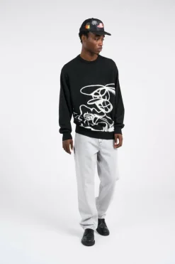 CREAM KNIT - Pull | Noir*JACKER Hot