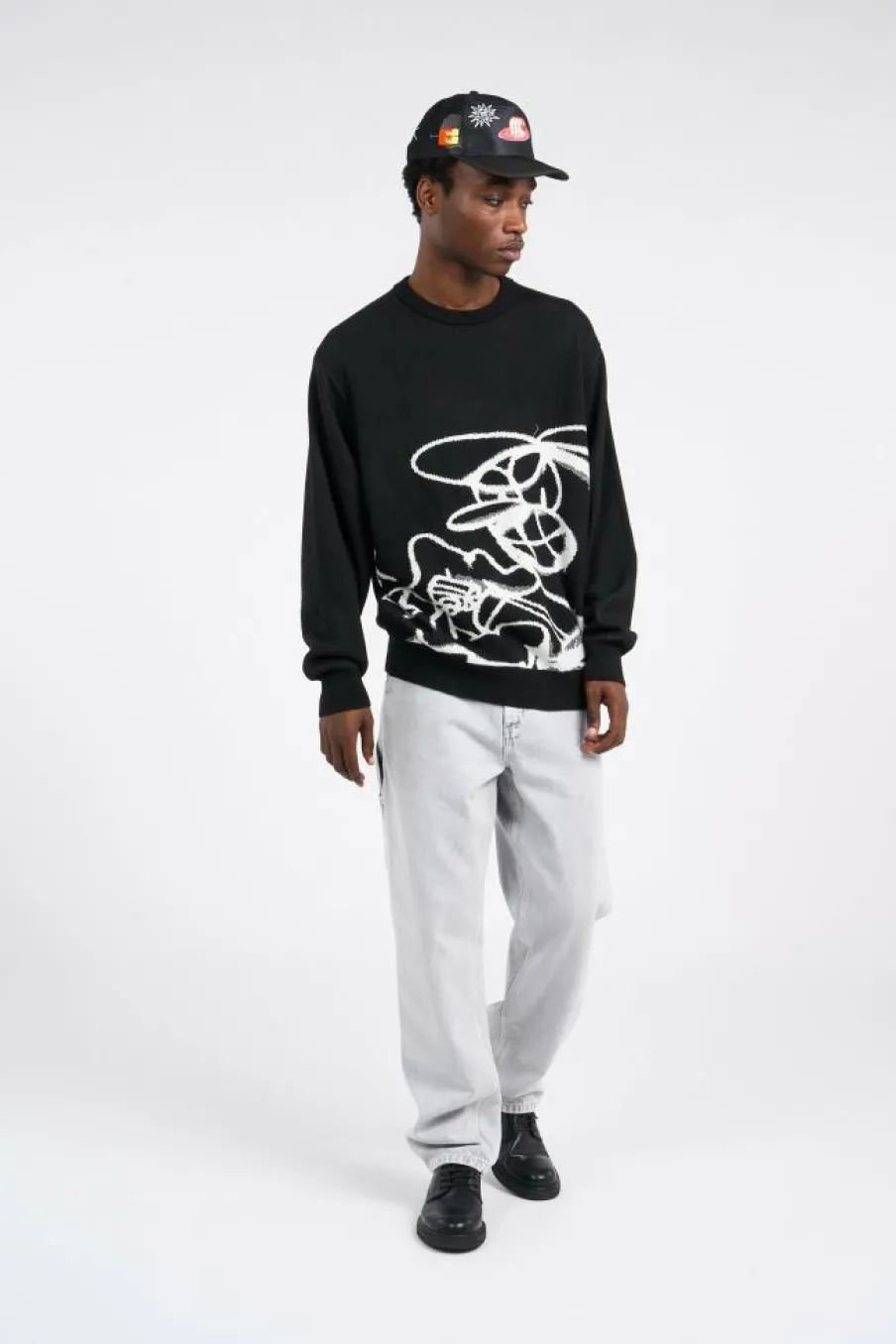 CREAM KNIT - Pull | Noir*JACKER Hot