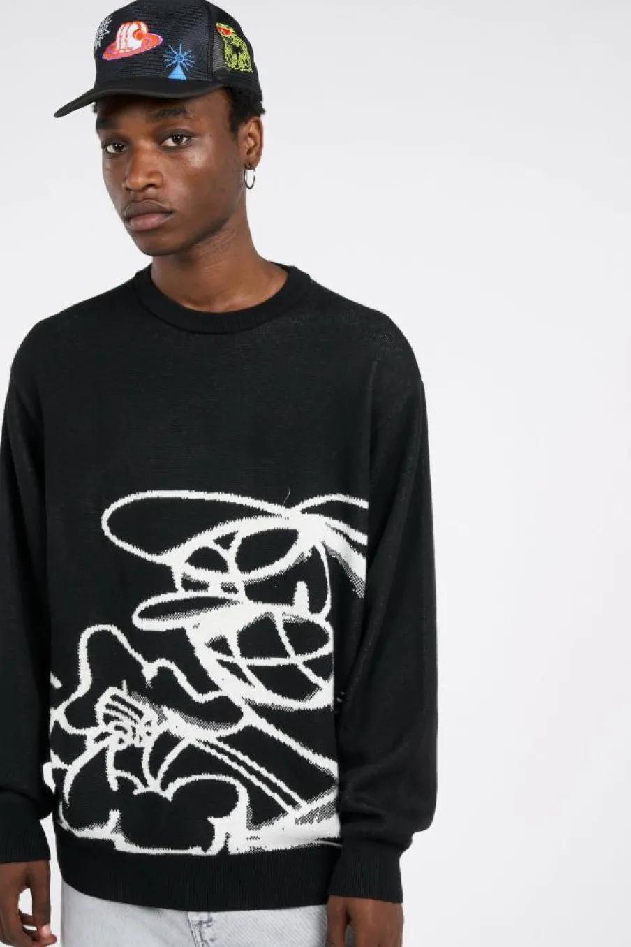CREAM KNIT - Pull | Noir*JACKER Hot
