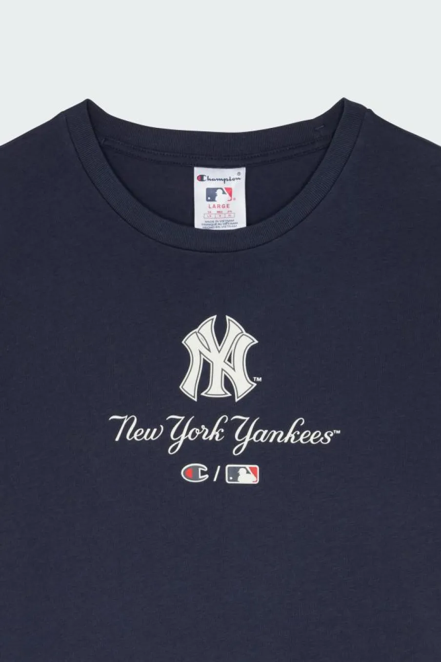 Crewneck - T-shirt | Bleu*CHAMPION Discount