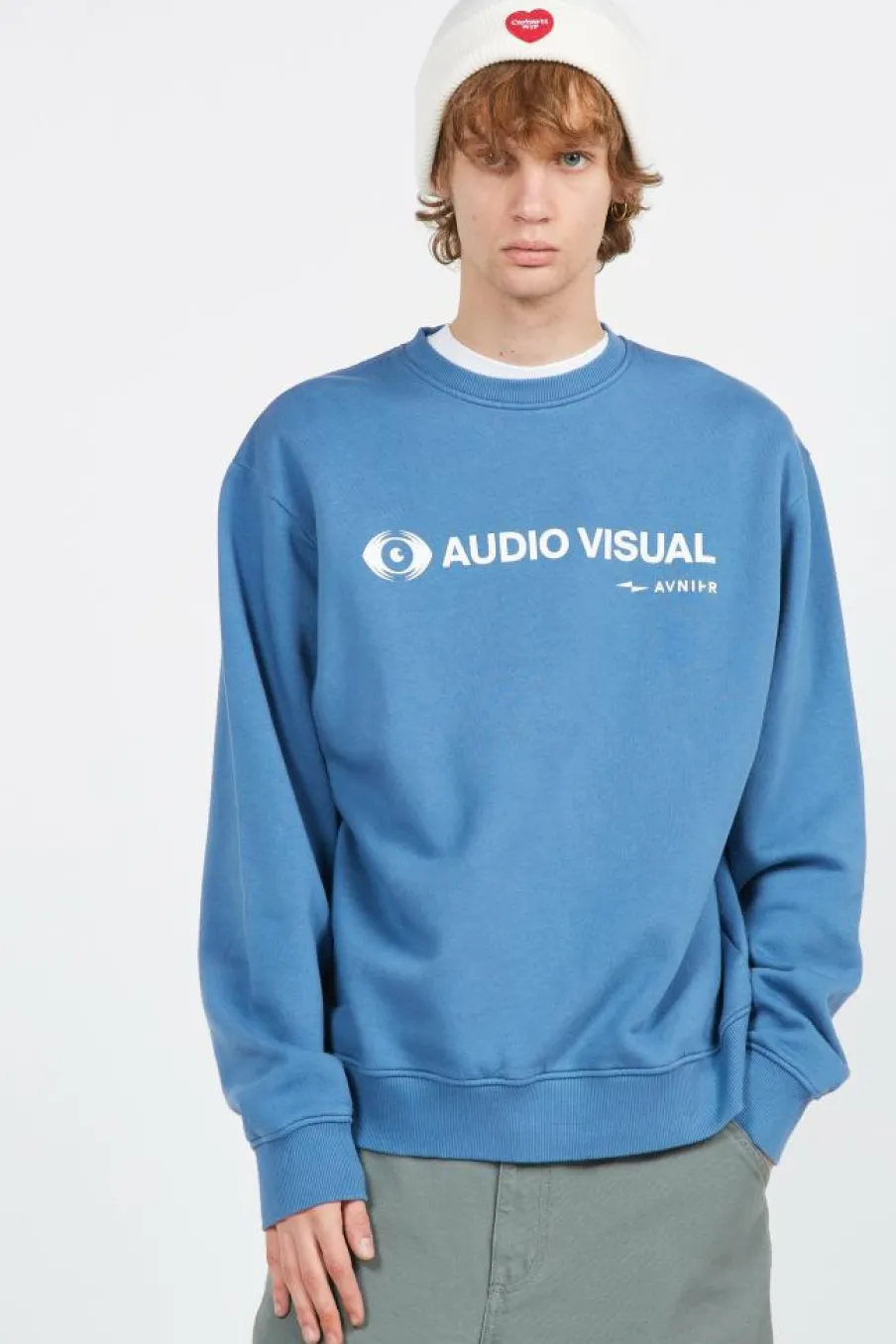 Crewneck Encore Blue Horizon Eyes - sweatshirt | Bleu*AVNIER Hot