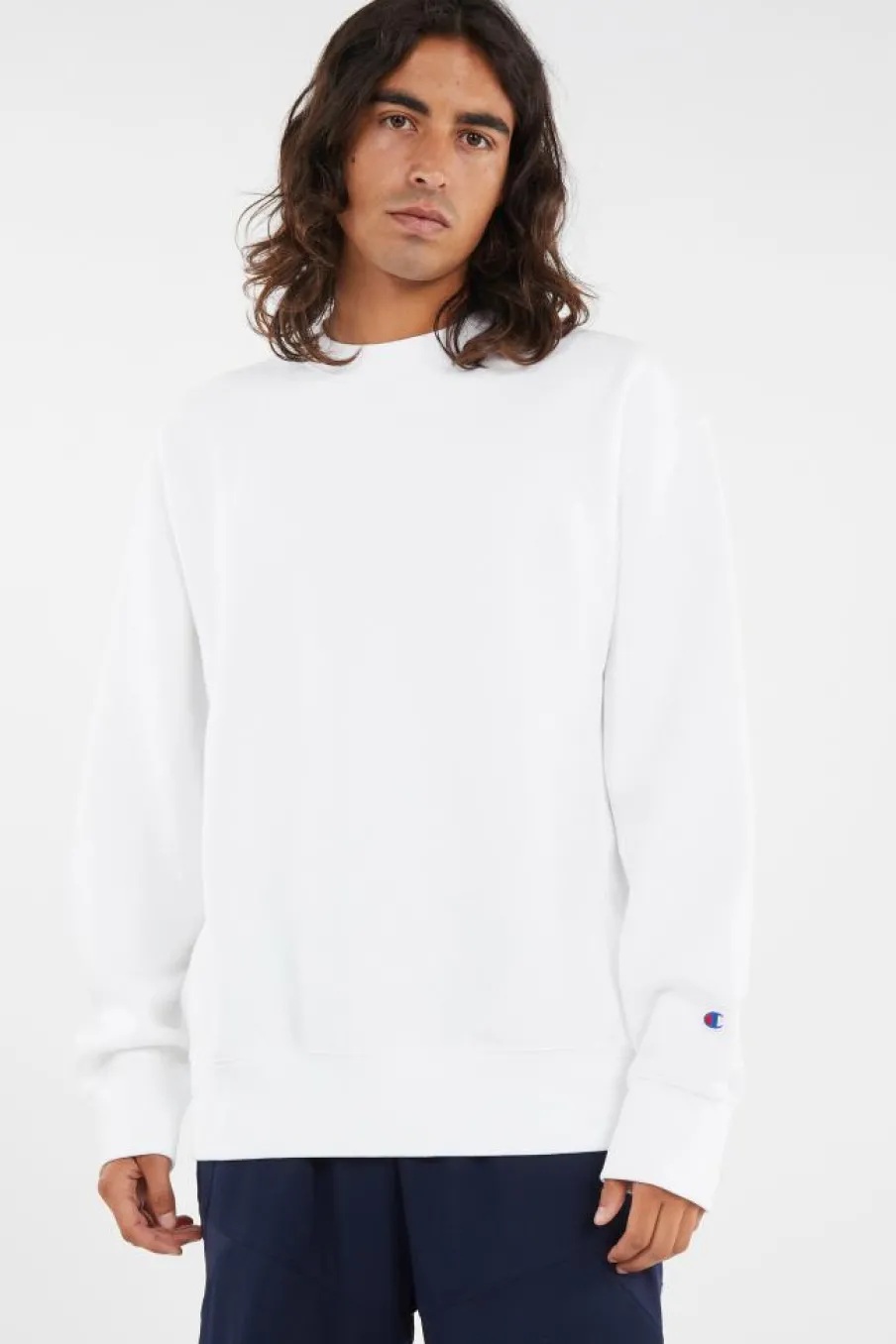 Crewneck Sweatshirt - Sweatshirt | Blanc*CHAMPION Clearance