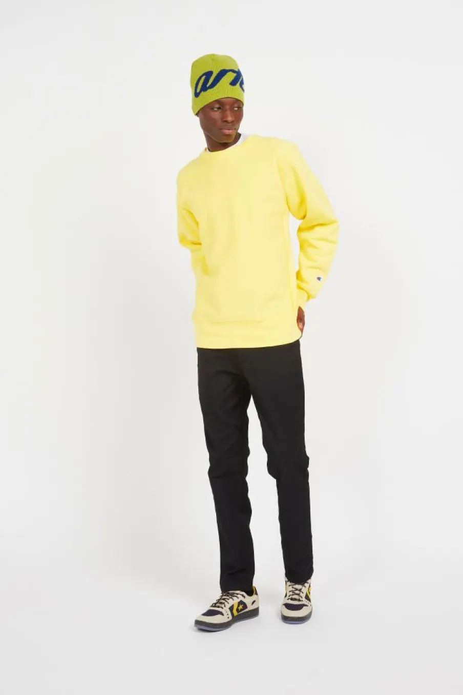Crewneck Sweatshirt - Sweatshirt | Jaune*CHAMPION Hot