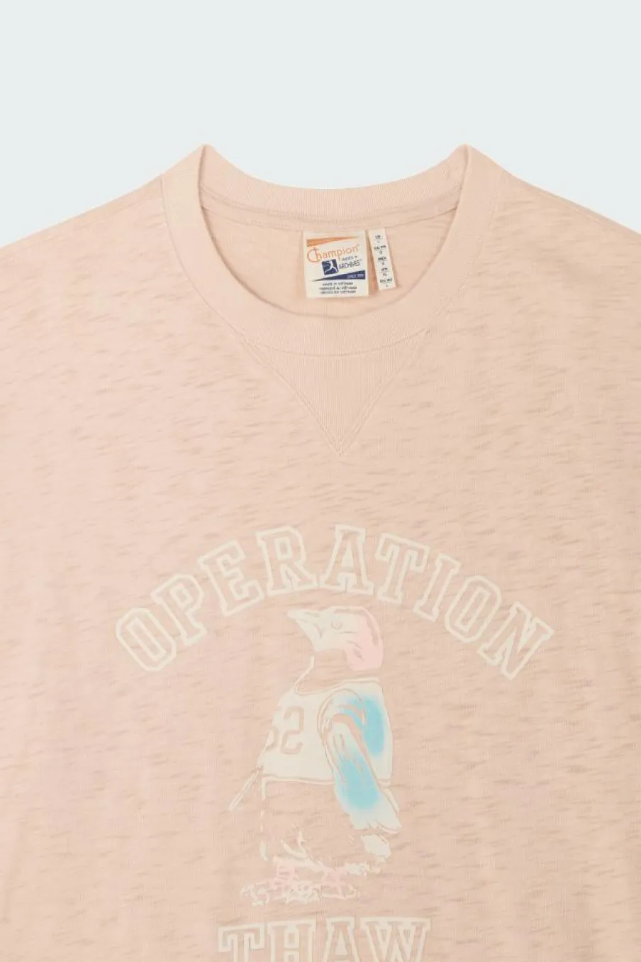 CREWNECK T-SHIRT - T-shirt | Orange*CHAMPION Sale