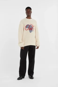 Cross Stitch Knit - Pull | Beige*ARTE ANTWERP Outlet
