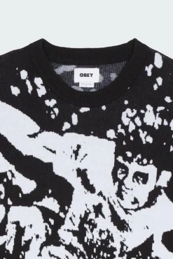 CROWD SURFING - Pull | Noir*OBEY New