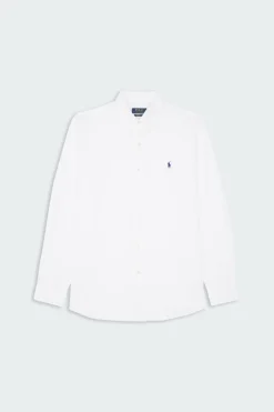 Custom Fit Stretch Poplin Shirt - Chemise | Blanc*POLO RALPH LAUREN Best