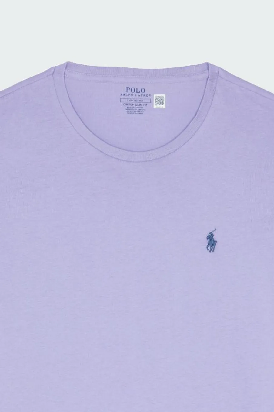 Custom Slim Fit Jersey Crewneck T-Shirt - T-shirt | Violet*POLO RALPH LAUREN Hot