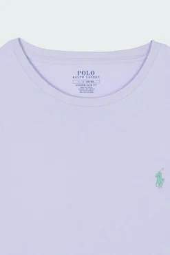 Custom Slim Fit Jersey Crewneck T-Shirt - T-shirt | Violet*POLO RALPH LAUREN Sale