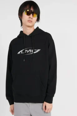 3D METALLIC LOGO HOODIE - Hoodie | Noir*LOST MANAGEMENT CITIES New